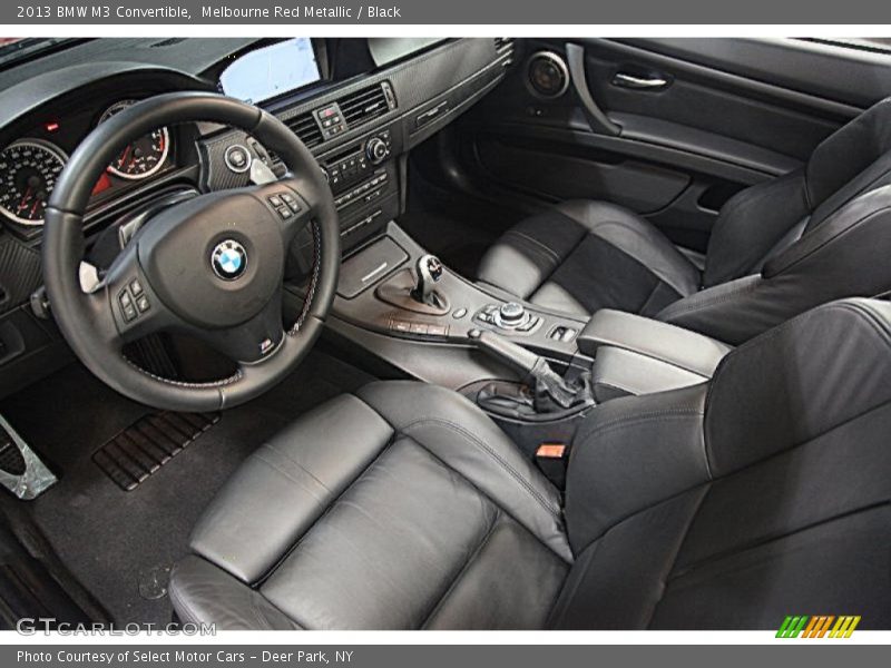 Black Interior - 2013 M3 Convertible 