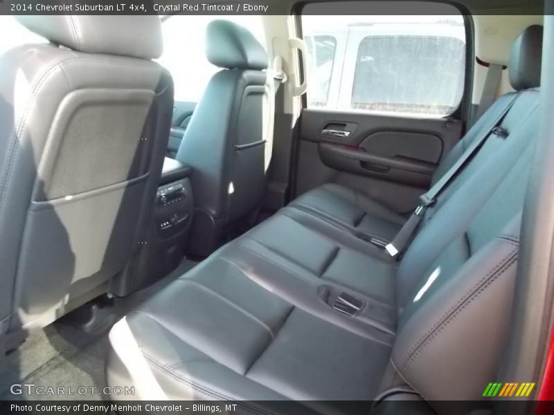 Crystal Red Tintcoat / Ebony 2014 Chevrolet Suburban LT 4x4