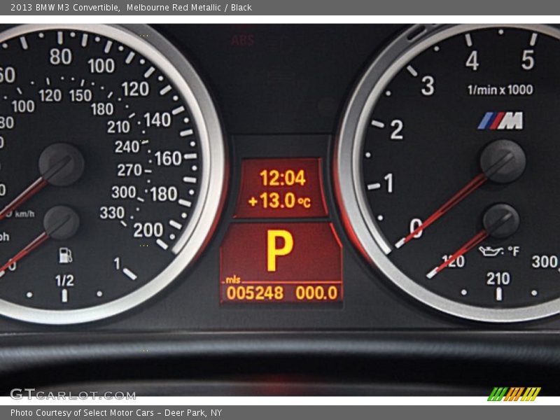 Melbourne Red Metallic / Black 2013 BMW M3 Convertible
