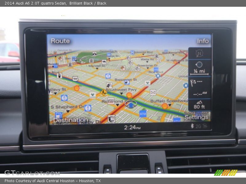 Brilliant Black / Black 2014 Audi A6 2.0T quattro Sedan