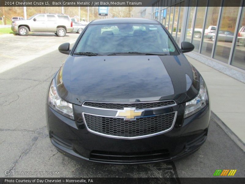 Black Granite Metallic / Jet Black/Medium Titanium 2014 Chevrolet Cruze LS