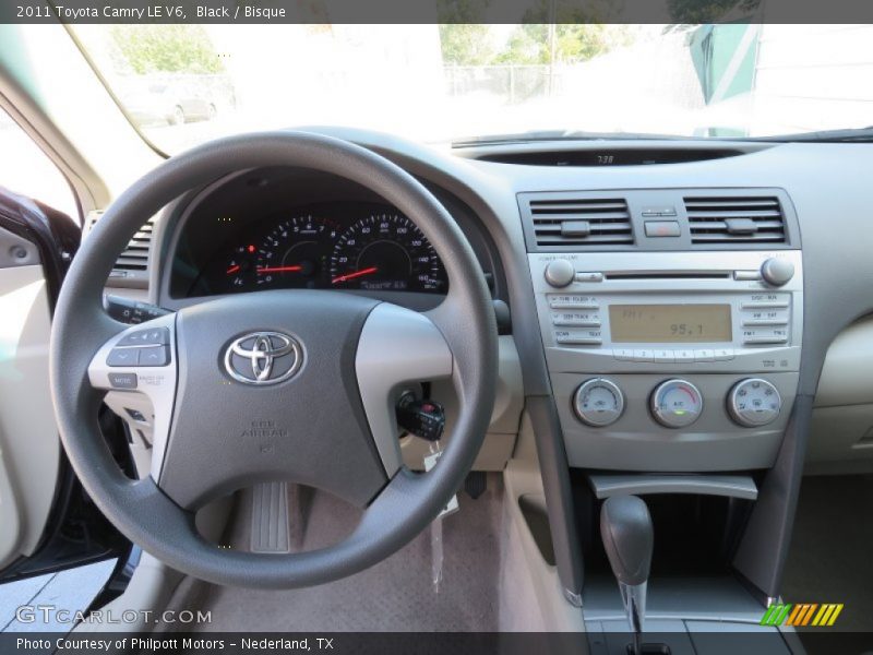 Black / Bisque 2011 Toyota Camry LE V6