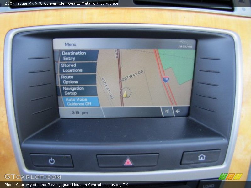 Navigation of 2007 XK XK8 Convertible