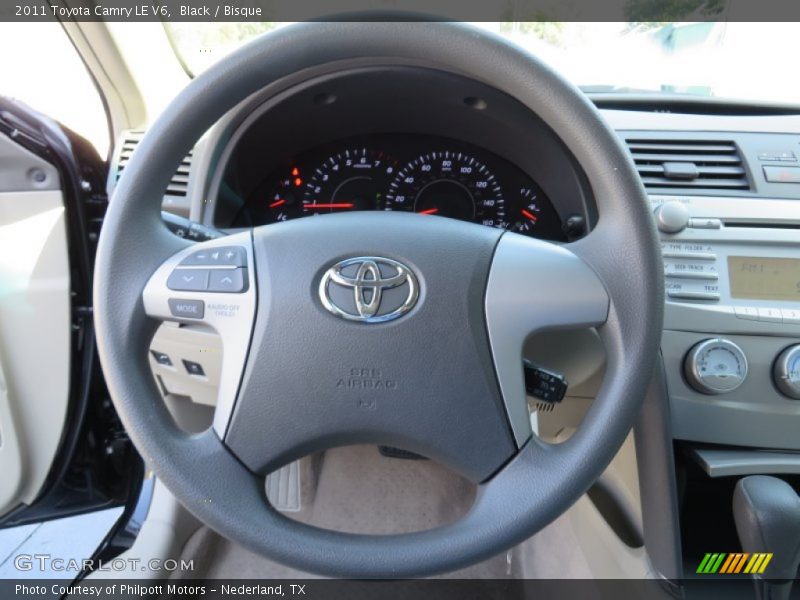 Black / Bisque 2011 Toyota Camry LE V6