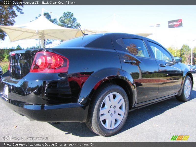Black Clear Coat / Black 2014 Dodge Avenger SE