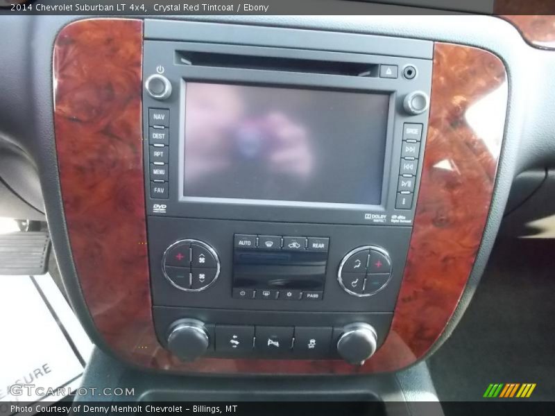 Crystal Red Tintcoat / Ebony 2014 Chevrolet Suburban LT 4x4