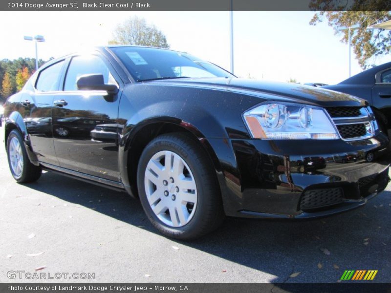 Black Clear Coat / Black 2014 Dodge Avenger SE