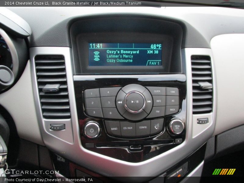 Black Granite Metallic / Jet Black/Medium Titanium 2014 Chevrolet Cruze LS