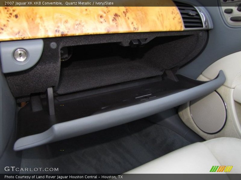 Quartz Metallic / Ivory/Slate 2007 Jaguar XK XK8 Convertible