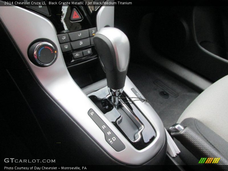 Black Granite Metallic / Jet Black/Medium Titanium 2014 Chevrolet Cruze LS