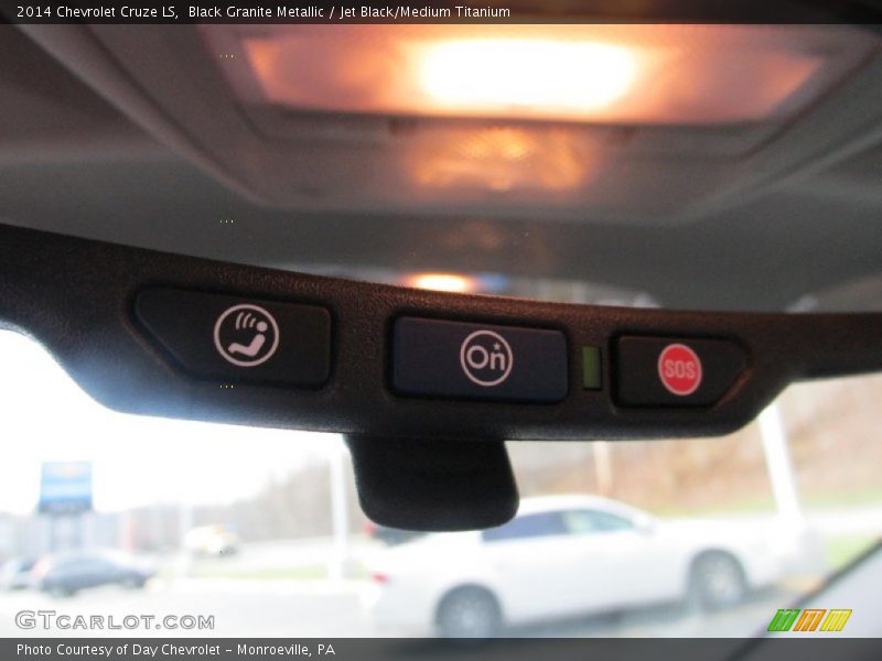 Black Granite Metallic / Jet Black/Medium Titanium 2014 Chevrolet Cruze LS