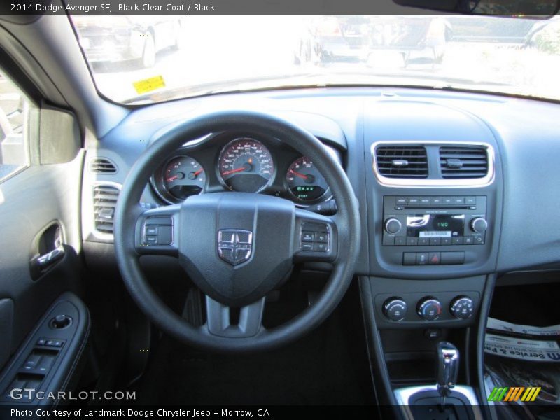 Black Clear Coat / Black 2014 Dodge Avenger SE