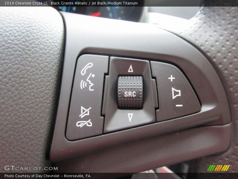Black Granite Metallic / Jet Black/Medium Titanium 2014 Chevrolet Cruze LS