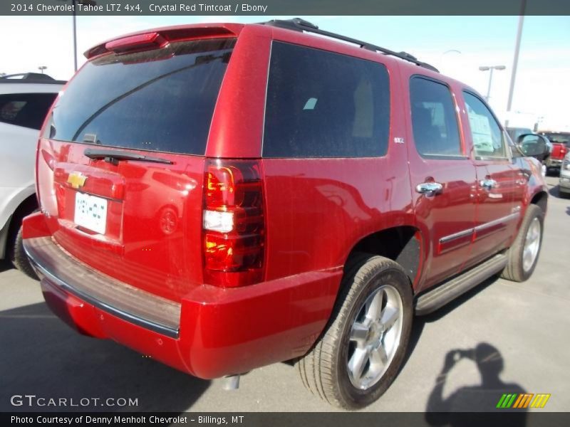 Crystal Red Tintcoat / Ebony 2014 Chevrolet Tahoe LTZ 4x4