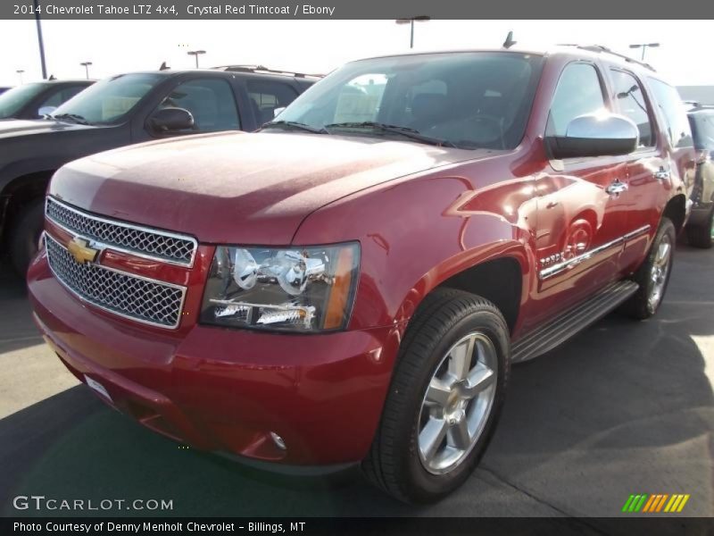 Crystal Red Tintcoat / Ebony 2014 Chevrolet Tahoe LTZ 4x4