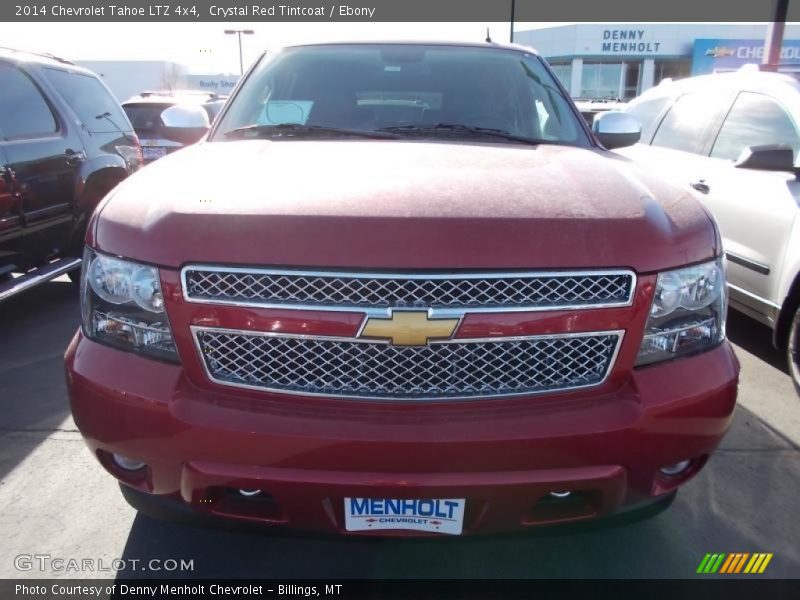 Crystal Red Tintcoat / Ebony 2014 Chevrolet Tahoe LTZ 4x4