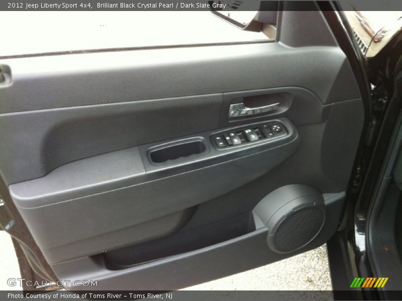 Brilliant Black Crystal Pearl / Dark Slate Gray 2012 Jeep Liberty Sport 4x4