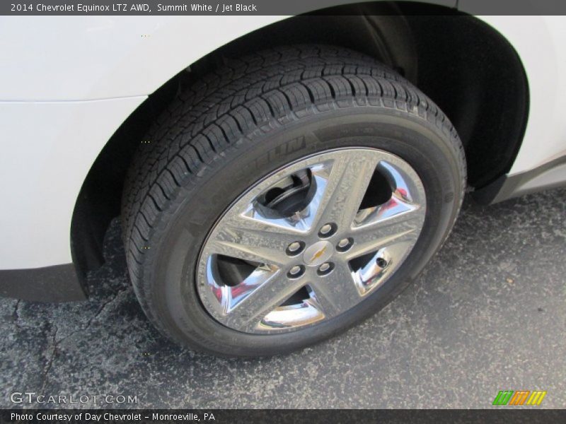 Summit White / Jet Black 2014 Chevrolet Equinox LTZ AWD