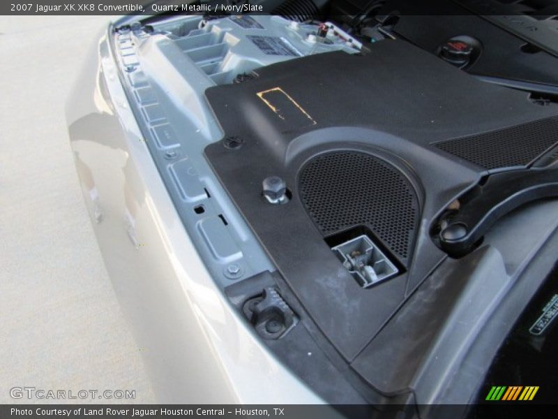 Quartz Metallic / Ivory/Slate 2007 Jaguar XK XK8 Convertible