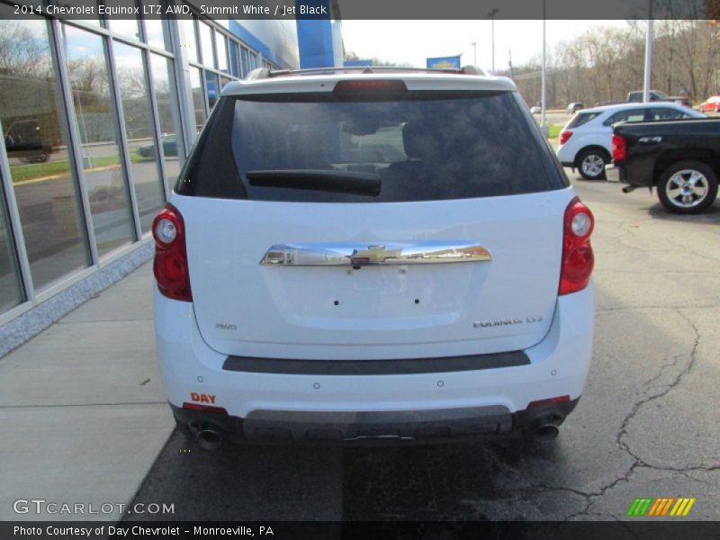 Summit White / Jet Black 2014 Chevrolet Equinox LTZ AWD