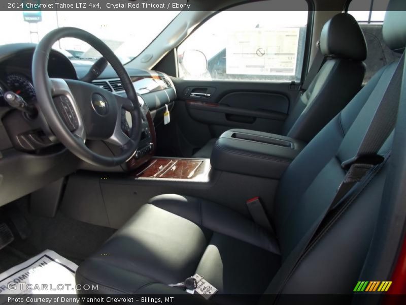 Crystal Red Tintcoat / Ebony 2014 Chevrolet Tahoe LTZ 4x4