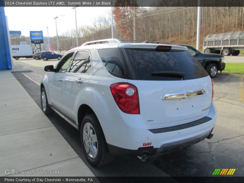 Summit White / Jet Black 2014 Chevrolet Equinox LTZ AWD
