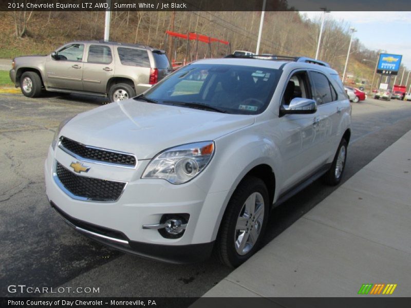 Summit White / Jet Black 2014 Chevrolet Equinox LTZ AWD