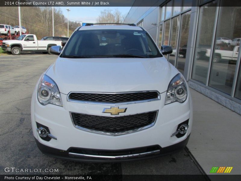 Summit White / Jet Black 2014 Chevrolet Equinox LTZ AWD