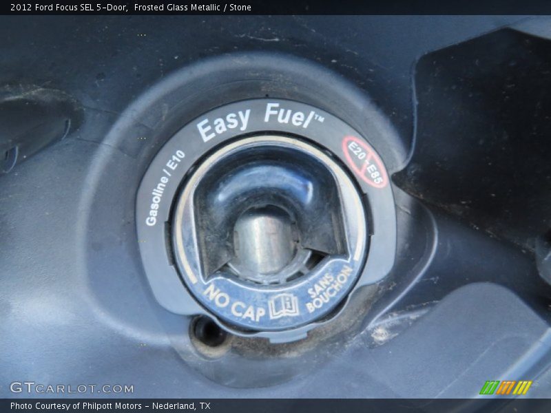 Frosted Glass Metallic / Stone 2012 Ford Focus SEL 5-Door