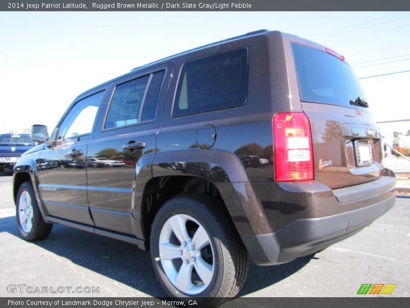 Rugged Brown Metallic / Dark Slate Gray/Light Pebble 2014 Jeep Patriot Latitude