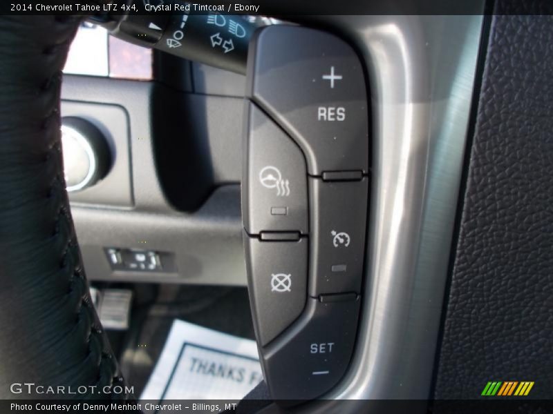 Crystal Red Tintcoat / Ebony 2014 Chevrolet Tahoe LTZ 4x4