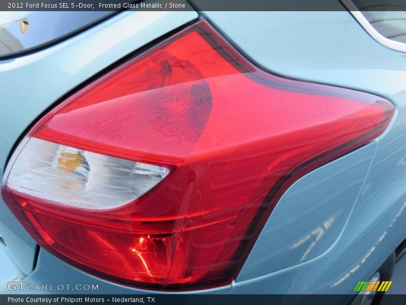 Frosted Glass Metallic / Stone 2012 Ford Focus SEL 5-Door