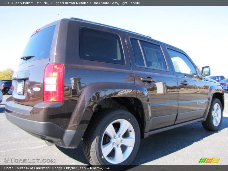Rugged Brown Metallic / Dark Slate Gray/Light Pebble 2014 Jeep Patriot Latitude