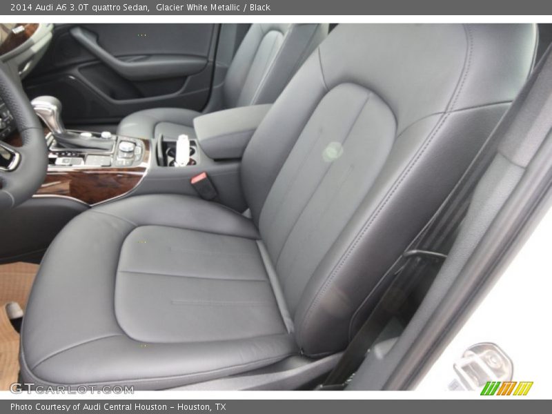 Glacier White Metallic / Black 2014 Audi A6 3.0T quattro Sedan
