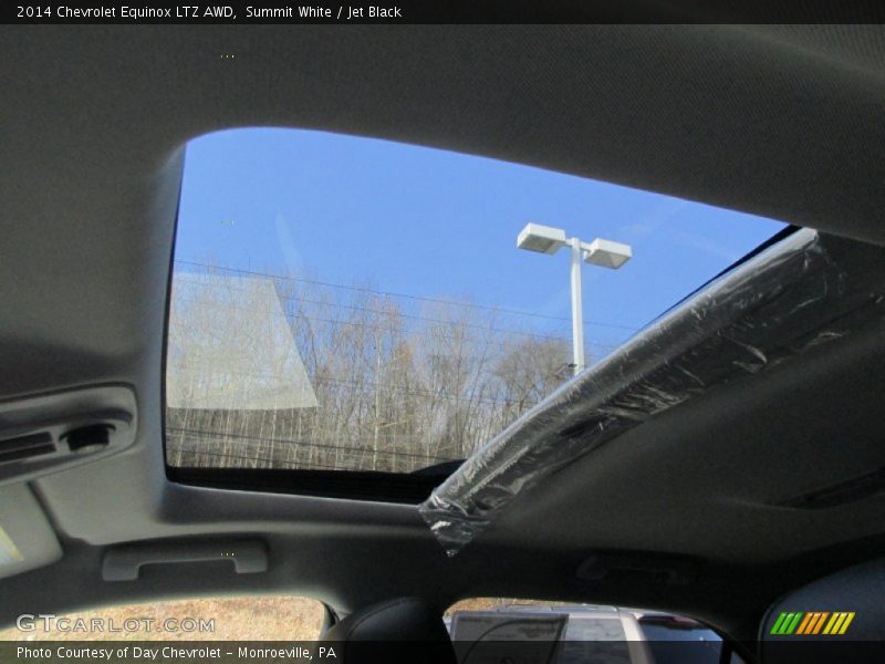 Summit White / Jet Black 2014 Chevrolet Equinox LTZ AWD