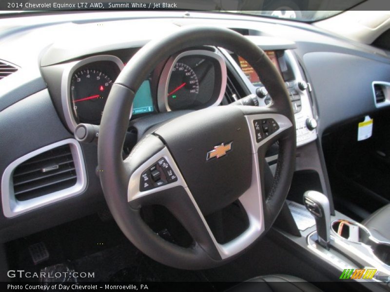 Summit White / Jet Black 2014 Chevrolet Equinox LTZ AWD