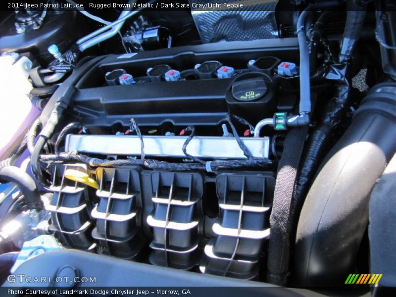 Rugged Brown Metallic / Dark Slate Gray/Light Pebble 2014 Jeep Patriot Latitude