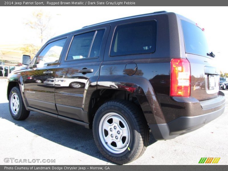 Rugged Brown Metallic / Dark Slate Gray/Light Pebble 2014 Jeep Patriot Sport