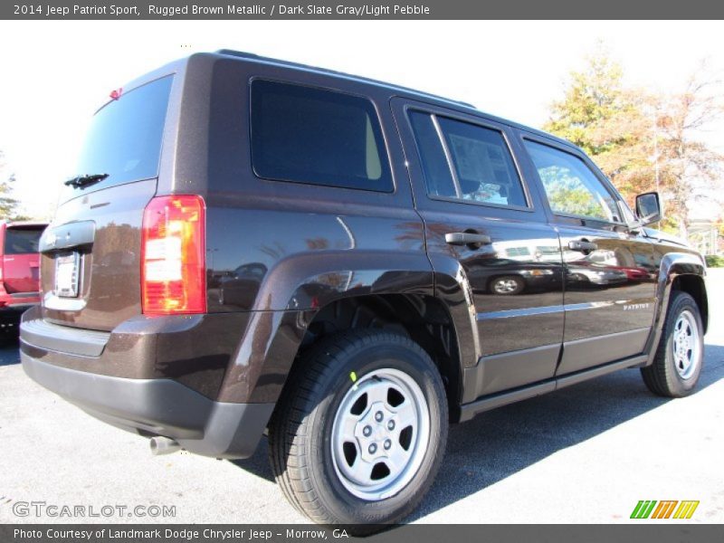 Rugged Brown Metallic / Dark Slate Gray/Light Pebble 2014 Jeep Patriot Sport