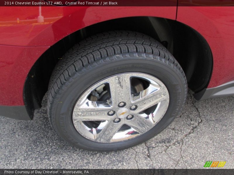Crystal Red Tintcoat / Jet Black 2014 Chevrolet Equinox LTZ AWD