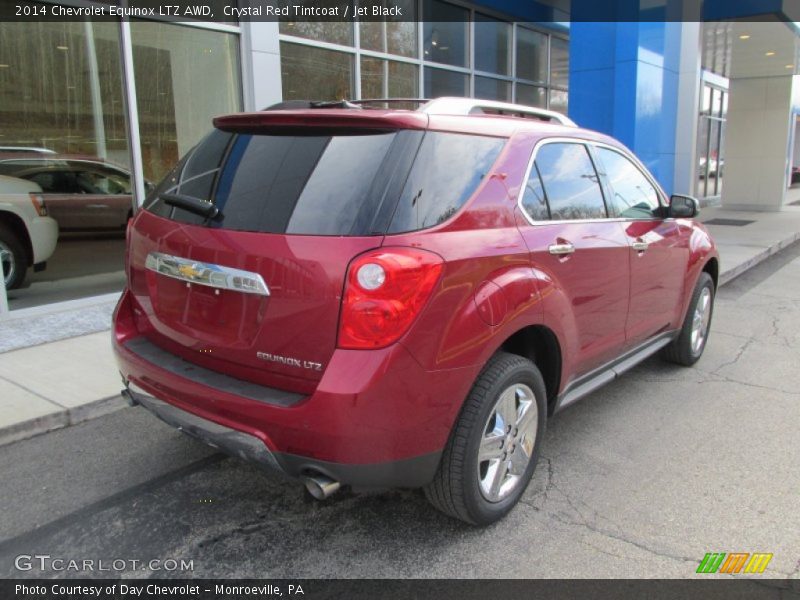 Crystal Red Tintcoat / Jet Black 2014 Chevrolet Equinox LTZ AWD