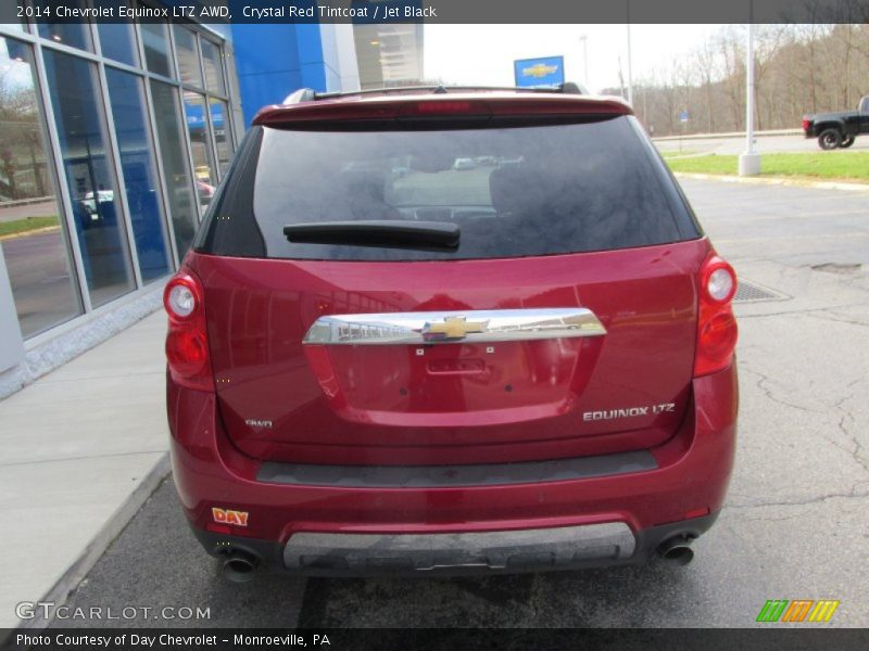 Crystal Red Tintcoat / Jet Black 2014 Chevrolet Equinox LTZ AWD