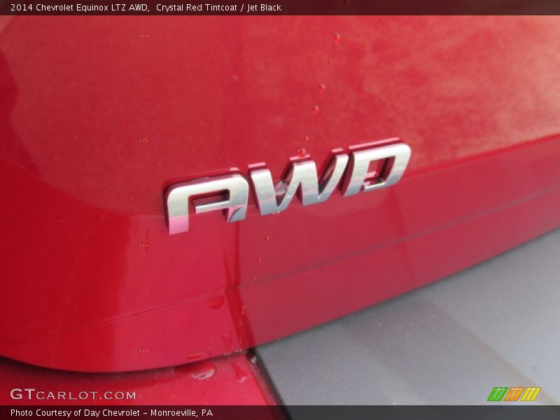 Crystal Red Tintcoat / Jet Black 2014 Chevrolet Equinox LTZ AWD