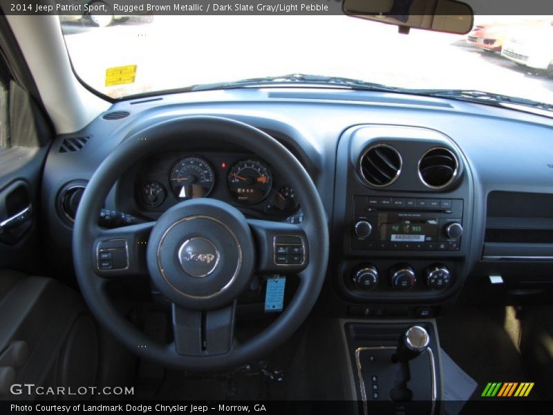 Rugged Brown Metallic / Dark Slate Gray/Light Pebble 2014 Jeep Patriot Sport