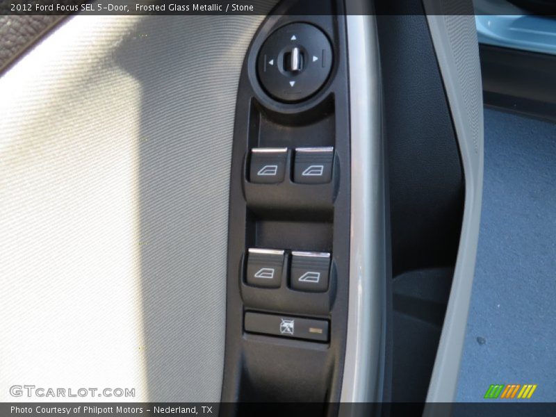 Frosted Glass Metallic / Stone 2012 Ford Focus SEL 5-Door