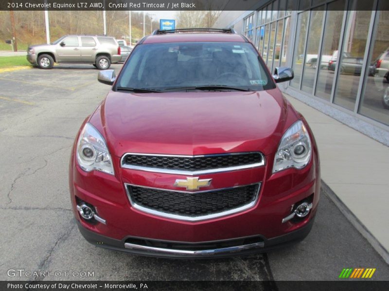 Crystal Red Tintcoat / Jet Black 2014 Chevrolet Equinox LTZ AWD