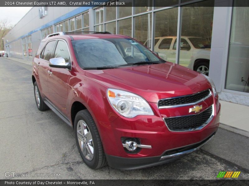 Crystal Red Tintcoat / Jet Black 2014 Chevrolet Equinox LTZ AWD