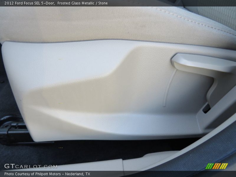 Frosted Glass Metallic / Stone 2012 Ford Focus SEL 5-Door
