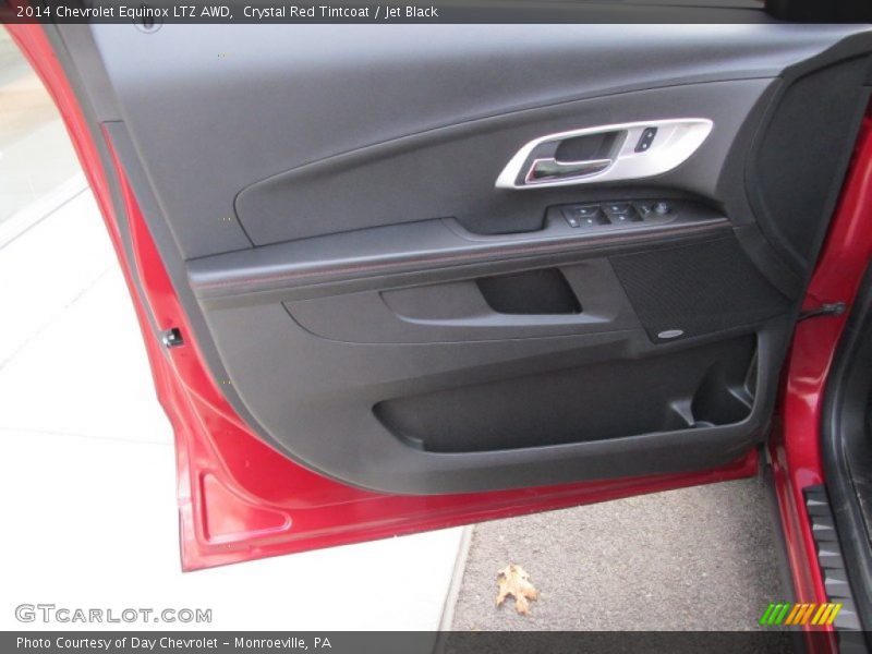 Crystal Red Tintcoat / Jet Black 2014 Chevrolet Equinox LTZ AWD