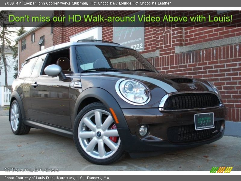 Hot Chocolate / Lounge Hot Chocolate Leather 2009 Mini Cooper John Cooper Works Clubman